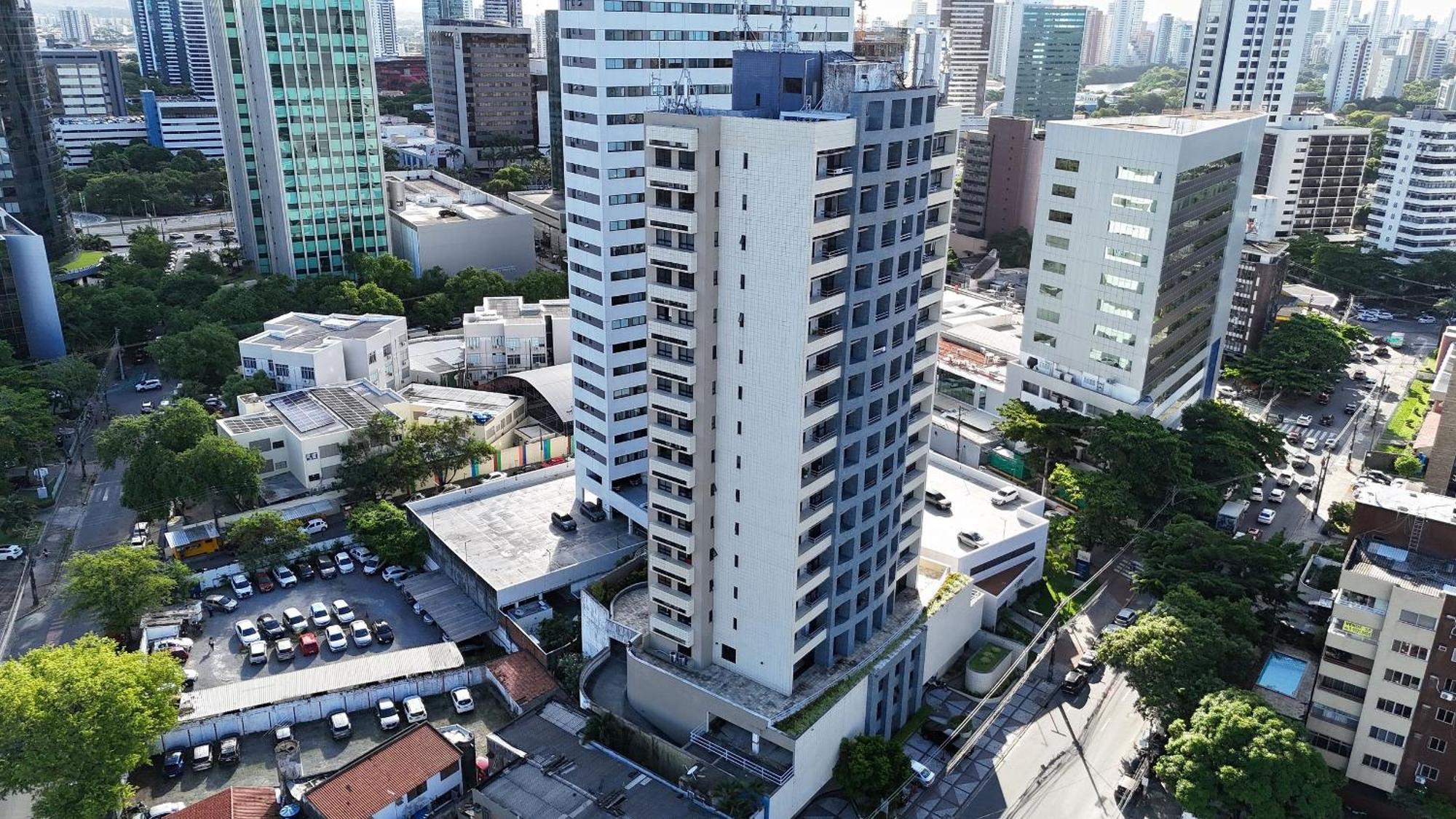 Flat No Condominio Metropolis - Ilha Do Leite Recife Buitenkant foto